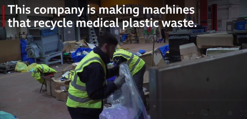 Company developing ways to recycle PPE