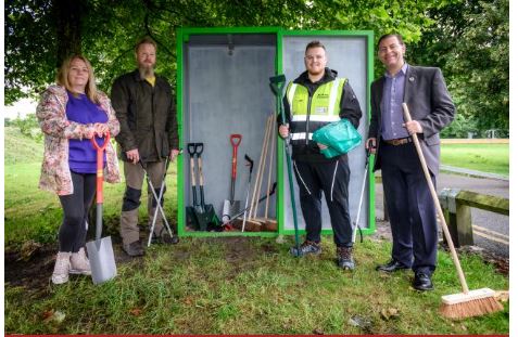 Council installs Volunteer Vaults 